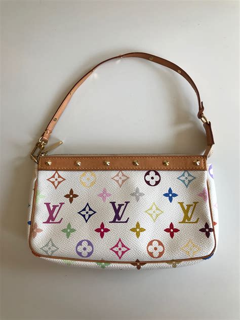 louis vuitton multicolor purse|louis vuitton multi pochette monogram.